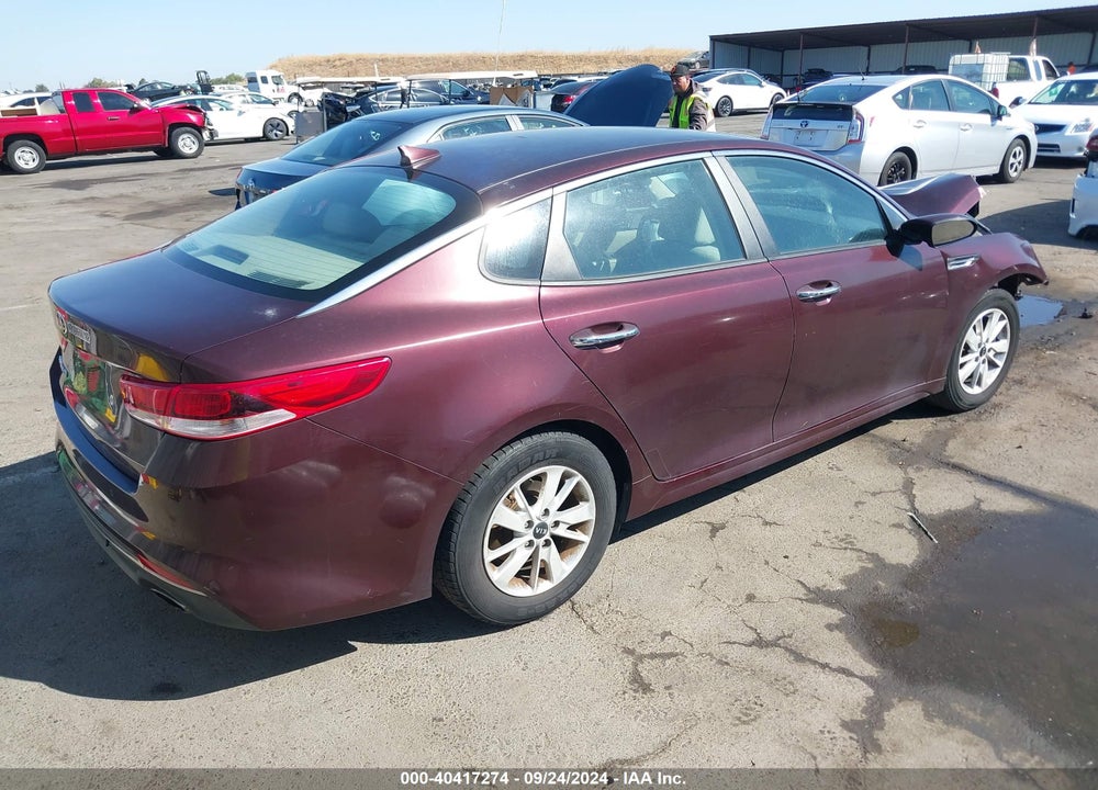 2016 KIA OPTIMA LX VIN: 5XXGT4L38GG056571