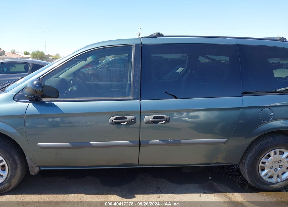 2007 DODGE GRAND CARAVAN SE VIN: 1D4GP24R97B136031