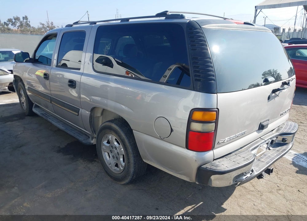 2005 CHEVROLET SUBURBAN 1500 LS VIN: 3GNEC16Z15G294995