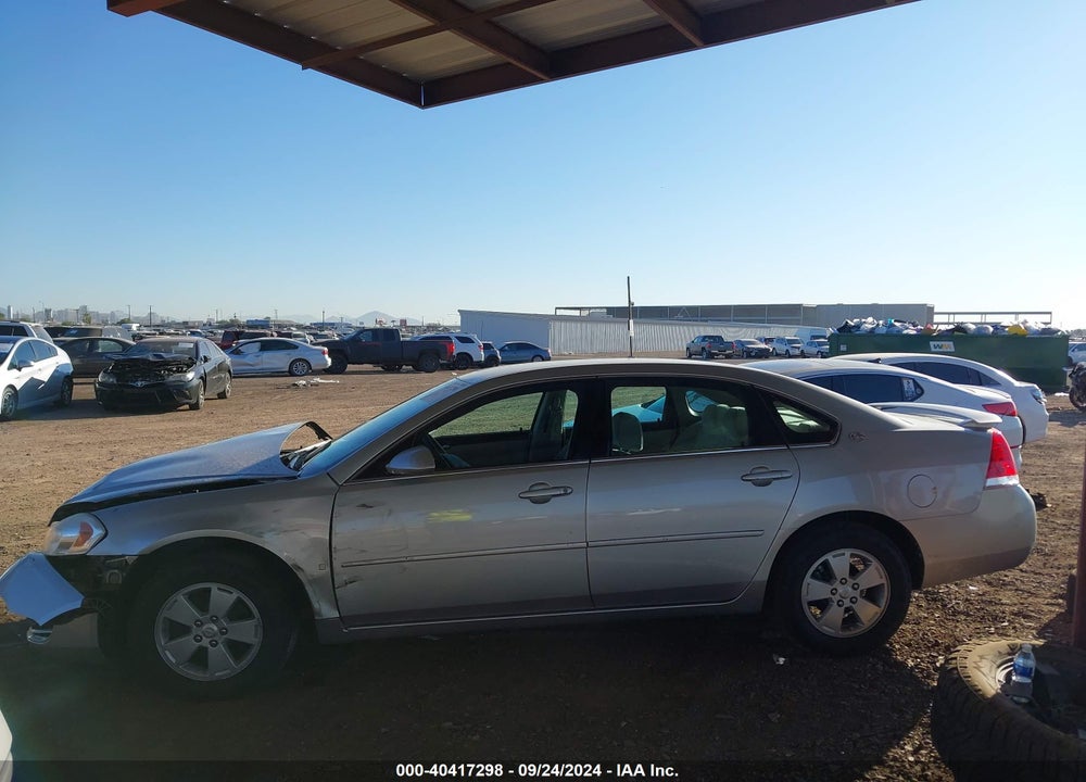 2007 CHEVROLET IMPALA LT VIN: 2G1WT58N079143442