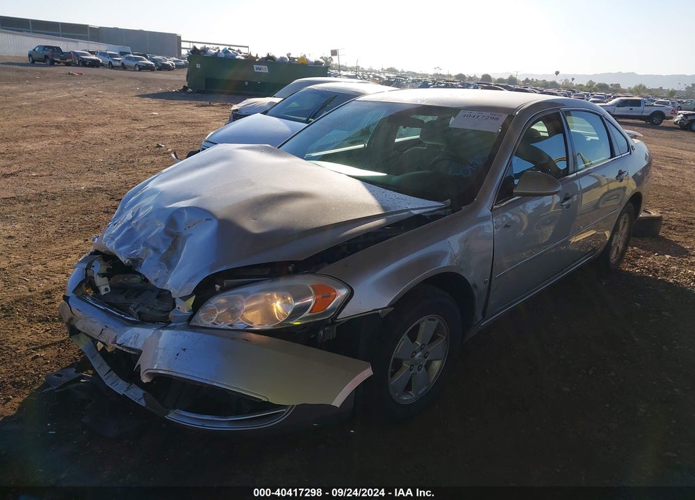 2007 CHEVROLET IMPALA LT VIN: 2G1WT58N079143442