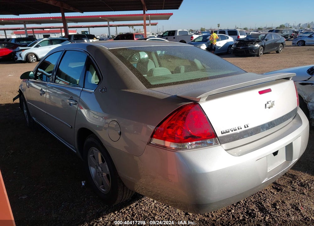 2007 CHEVROLET IMPALA LT VIN: 2G1WT58N079143442