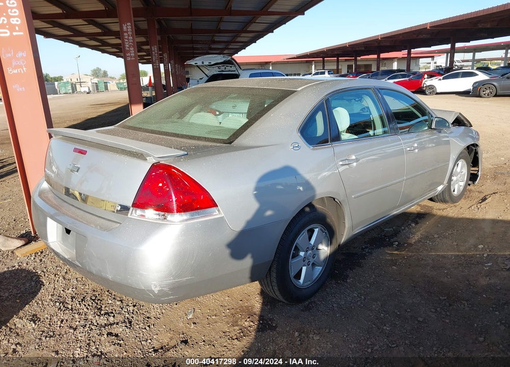 2007 CHEVROLET IMPALA LT VIN: 2G1WT58N079143442