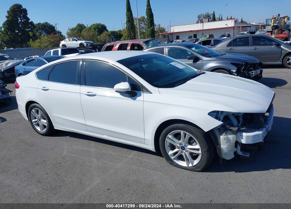2018 FORD FUSION SE VIN: 3FA6P0HD0JR196767