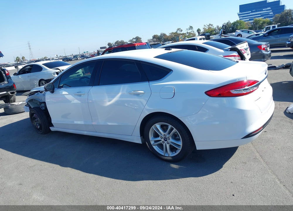 2018 FORD FUSION SE VIN: 3FA6P0HD0JR196767