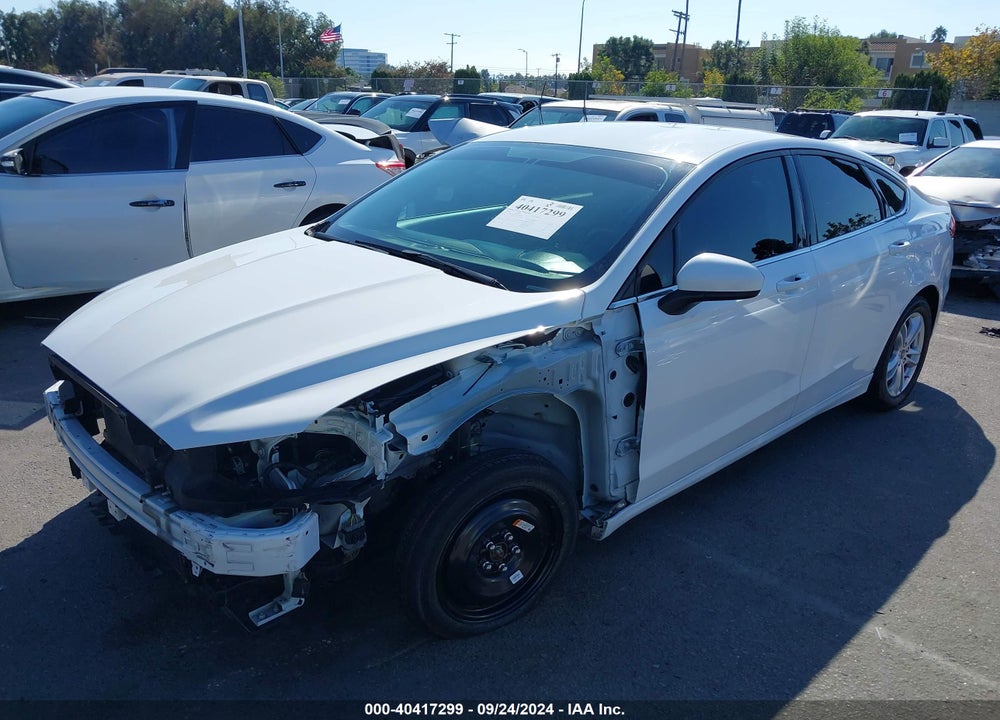 2018 FORD FUSION SE VIN: 3FA6P0HD0JR196767