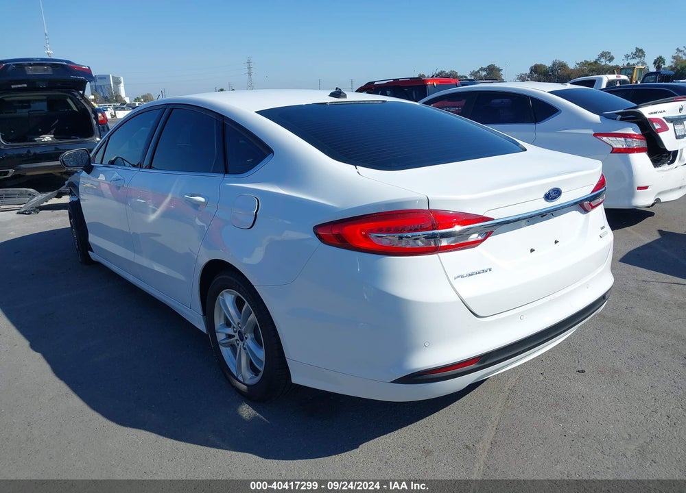 2018 FORD FUSION SE VIN: 3FA6P0HD0JR196767