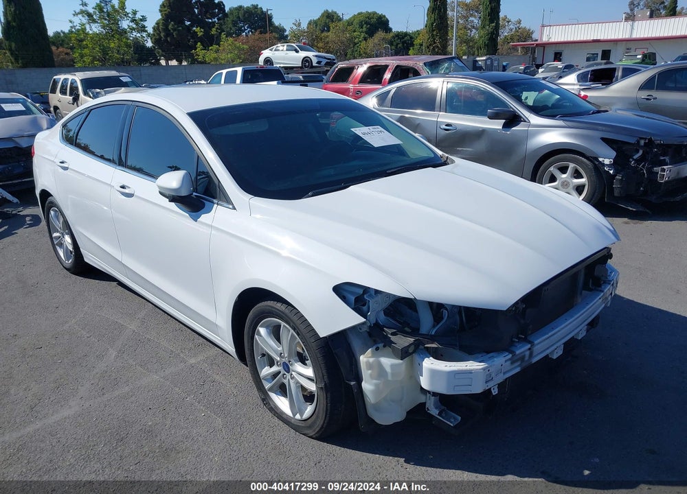 2018 FORD FUSION SE VIN: 3FA6P0HD0JR196767