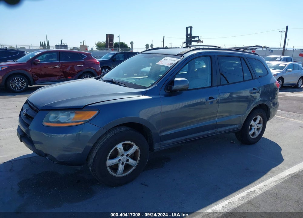 2008 HYUNDAI SANTA FE GLS VIN: 5NMSG13D68H182419