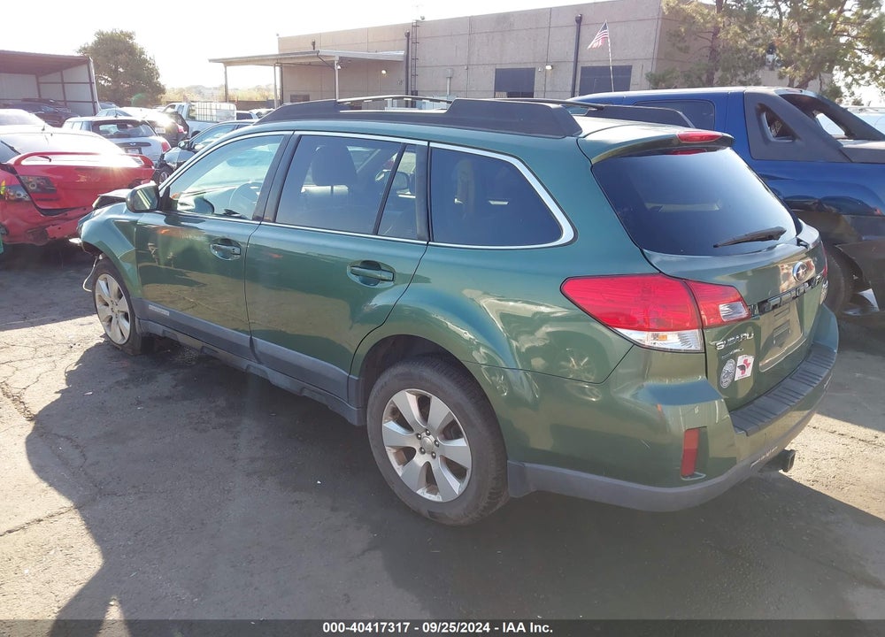 2010 SUBARU OUTBACK 2.5I PREMIUM VIN: 4S4BRBCC8A3331923