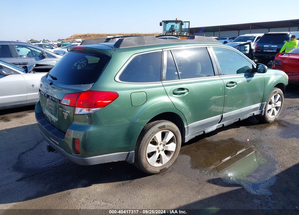 2010 SUBARU OUTBACK 2.5I PREMIUM VIN: 4S4BRBCC8A3331923