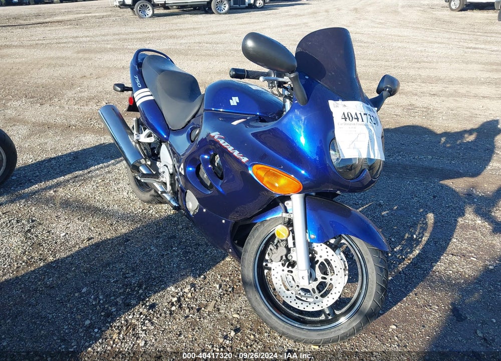 2004 SUZUKI GSX750 F VIN: JS1GR7GA942100923