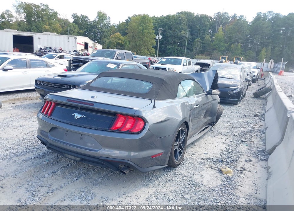 2022 FORD MUSTANG ECOBOOST PREMIUM VIN: 1FATP8UH8N5101309
