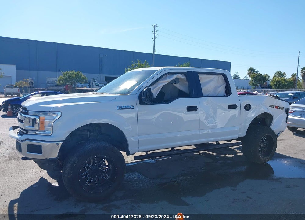 2018 FORD F-150 XLT VIN: 1FTEW1E59JFC47658