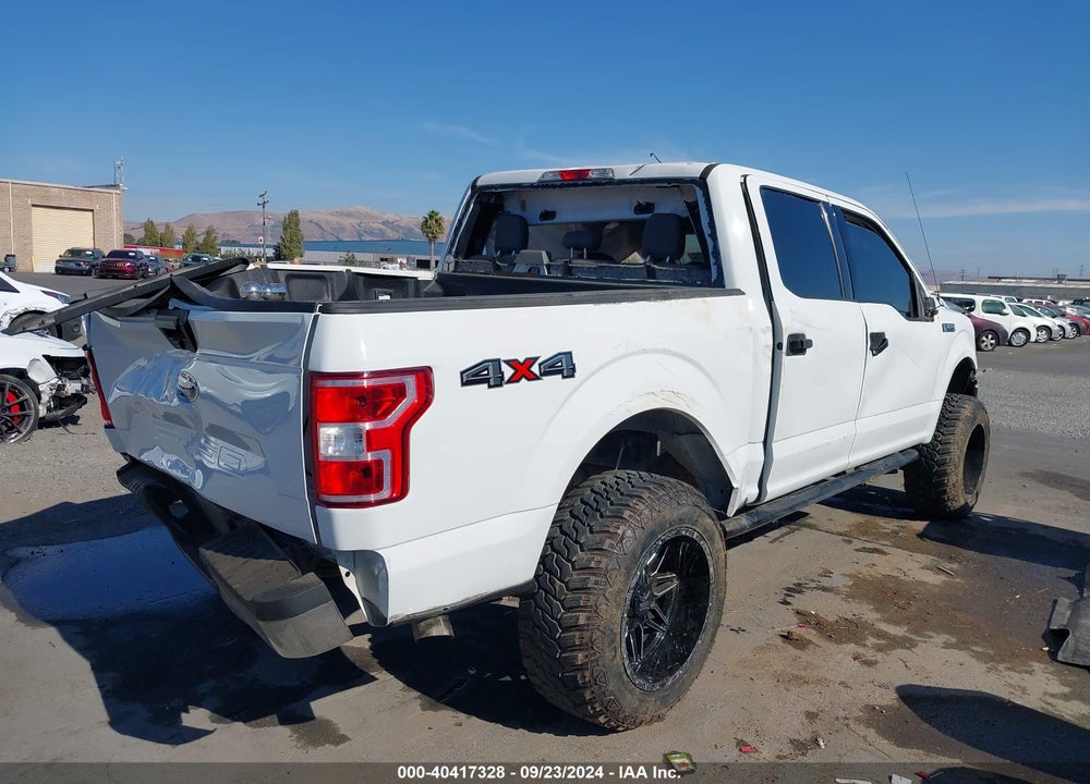 2018 FORD F-150 XLT VIN: 1FTEW1E59JFC47658