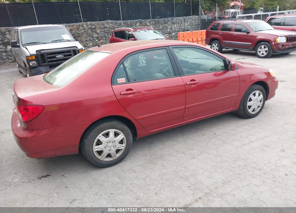 2005 TOYOTA COROLLA LE VIN: 2T1BR32E45C441961