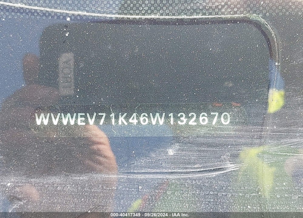 2006 VOLKSWAGEN GTI 2-DOOR VIN: WVWEV71K46W132670