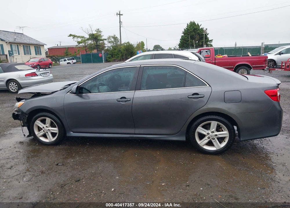 2013 TOYOTA CAMRY SE VIN: 4T1BF1FK7DU265031