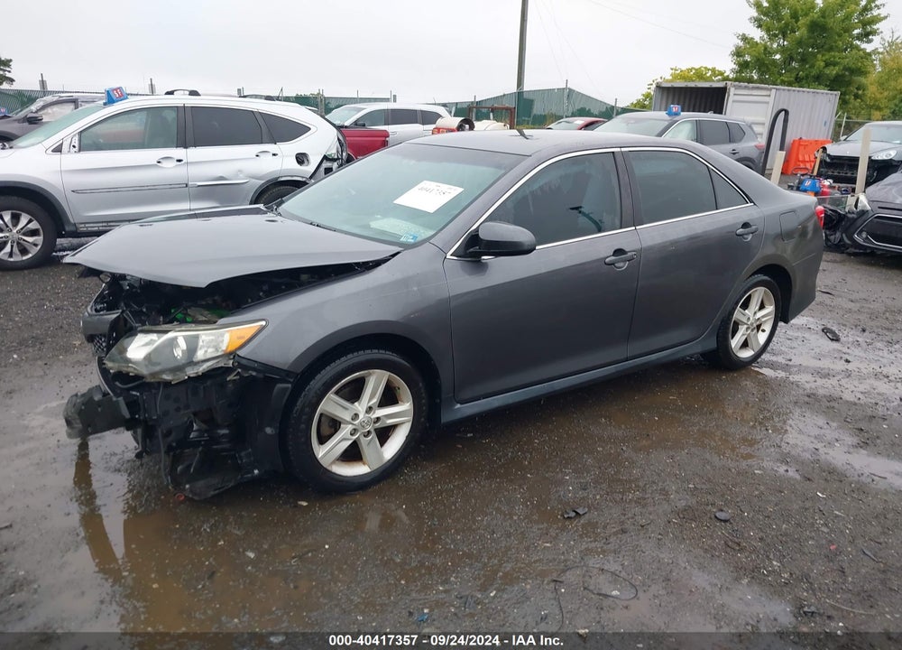 2013 TOYOTA CAMRY SE VIN: 4T1BF1FK7DU265031