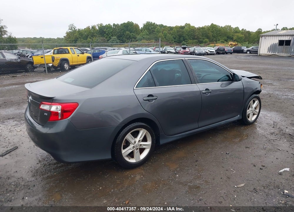 2013 TOYOTA CAMRY SE VIN: 4T1BF1FK7DU265031