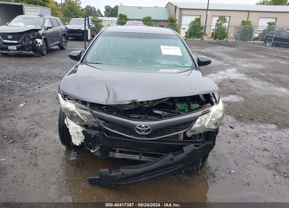 2013 TOYOTA CAMRY SE VIN: 4T1BF1FK7DU265031