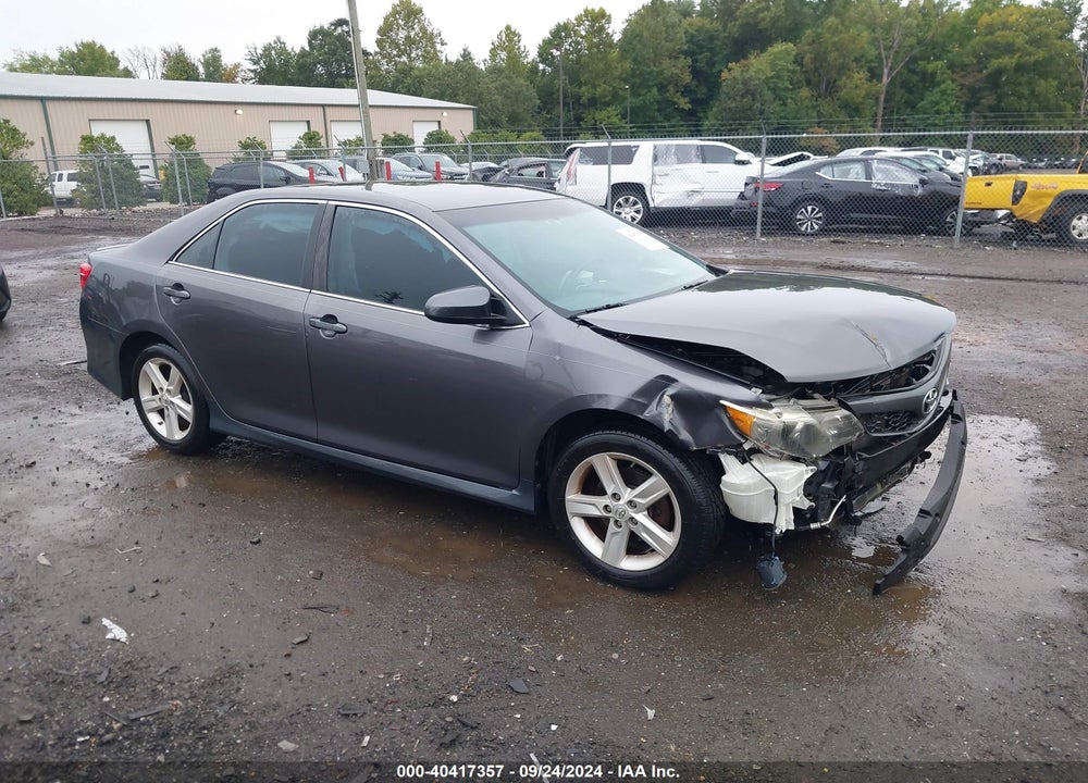 2013 TOYOTA CAMRY SE VIN: 4T1BF1FK7DU265031