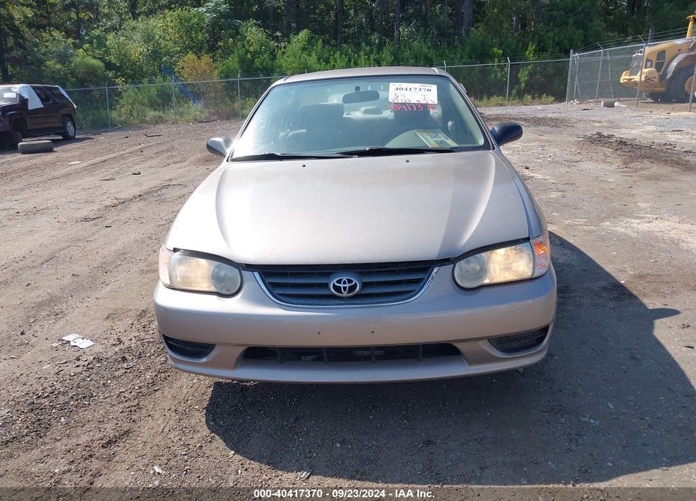 2001 TOYOTA COROLLA CE VIN: 2T1BR12E01C402881