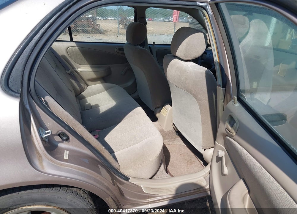2001 TOYOTA COROLLA CE VIN: 2T1BR12E01C402881