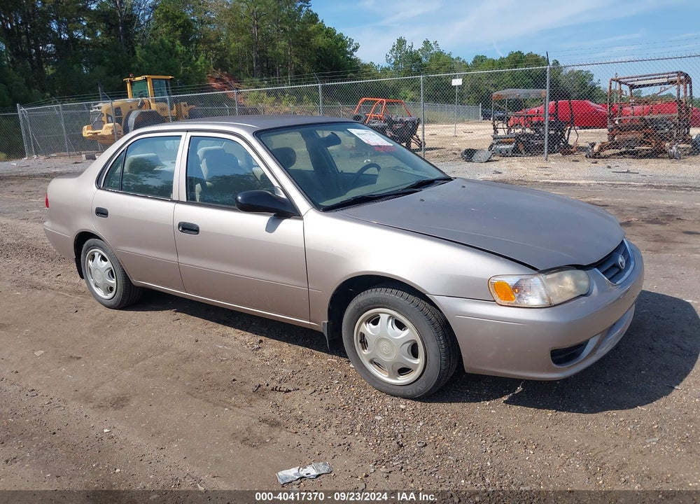2001 TOYOTA COROLLA CE VIN: 2T1BR12E01C402881