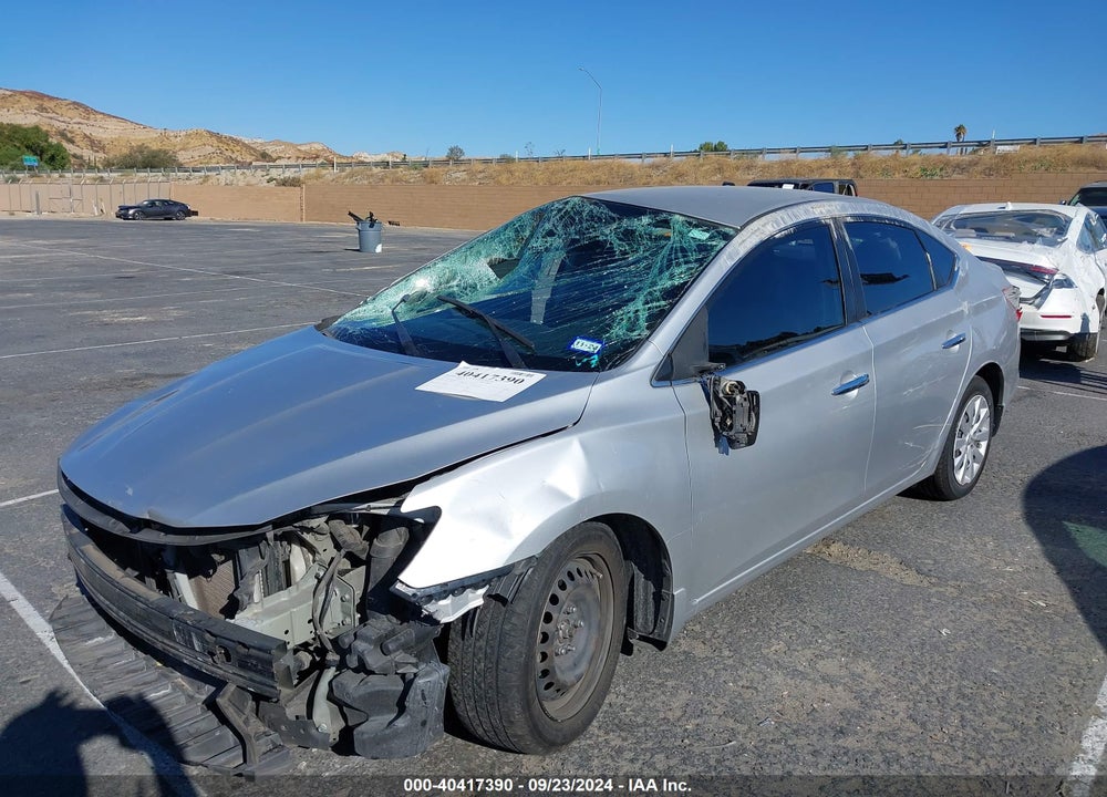 2016 NISSAN SENTRA S VIN: 3N1AB7AP5GY257225