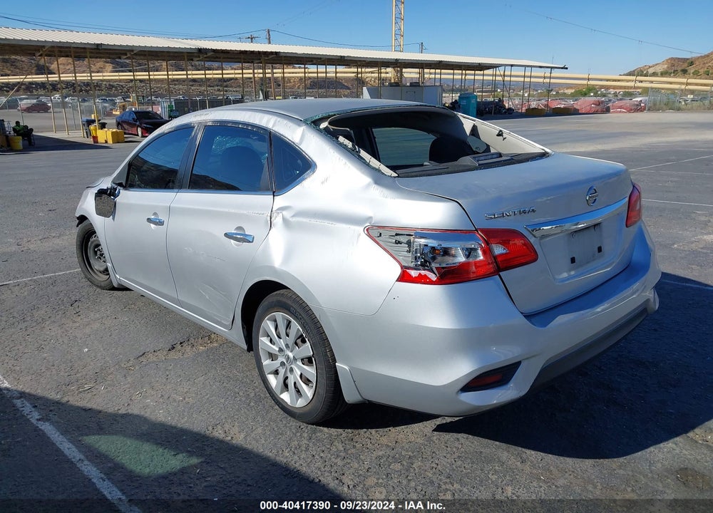 2016 NISSAN SENTRA S VIN: 3N1AB7AP5GY257225