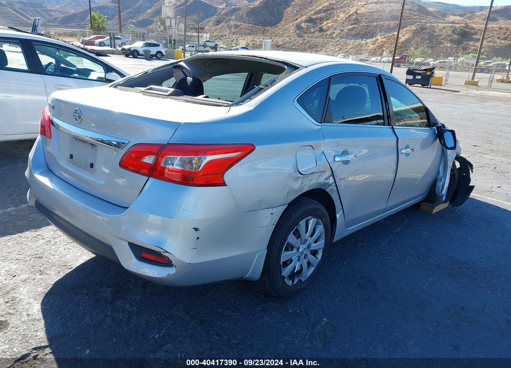 2016 NISSAN SENTRA S VIN: 3N1AB7AP5GY257225