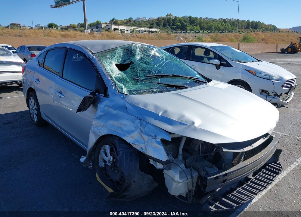 2016 NISSAN SENTRA S VIN: 3N1AB7AP5GY257225