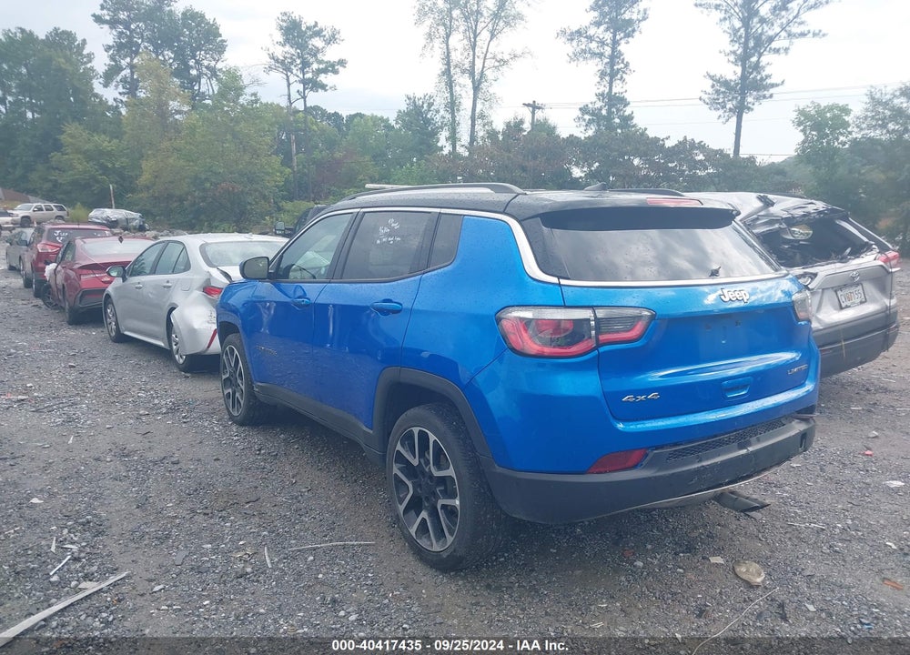2021 JEEP COMPASS LIMITED 4X4 VIN: 3C4NJDCB3MT603444