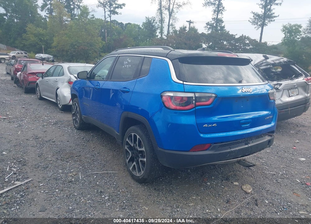 2021 JEEP COMPASS LIMITED 4X4 VIN: 3C4NJDCB3MT603444