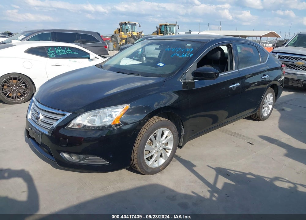 2015 NISSAN SENTRA SV VIN: 3N1AB7AP0FY362169