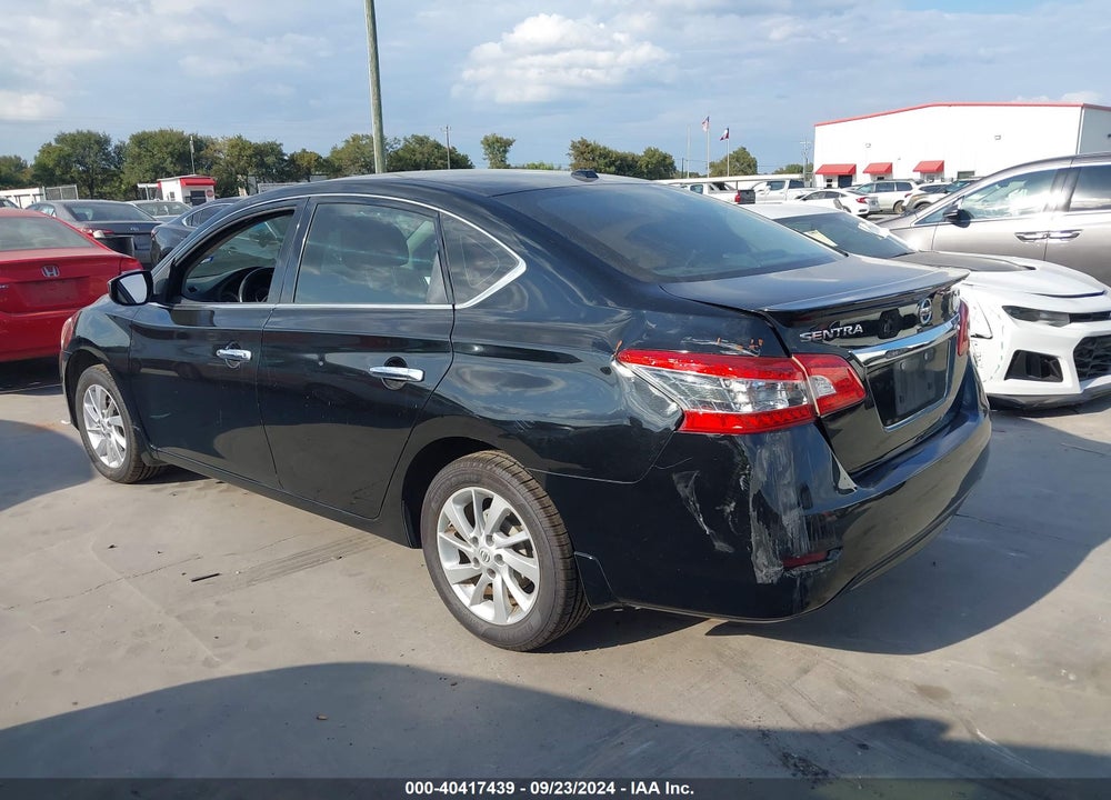 2015 NISSAN SENTRA SV VIN: 3N1AB7AP0FY362169