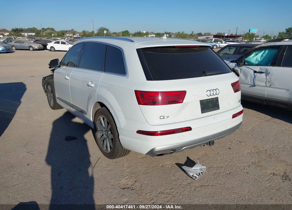 2018 AUDI Q7 3.0T PREMIUM VIN: WA1VAAF73JD005761