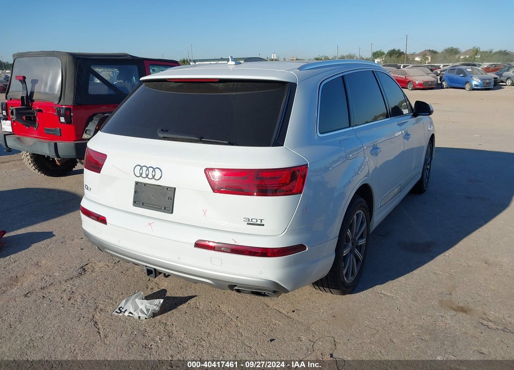 2018 AUDI Q7 3.0T PREMIUM VIN: WA1VAAF73JD005761