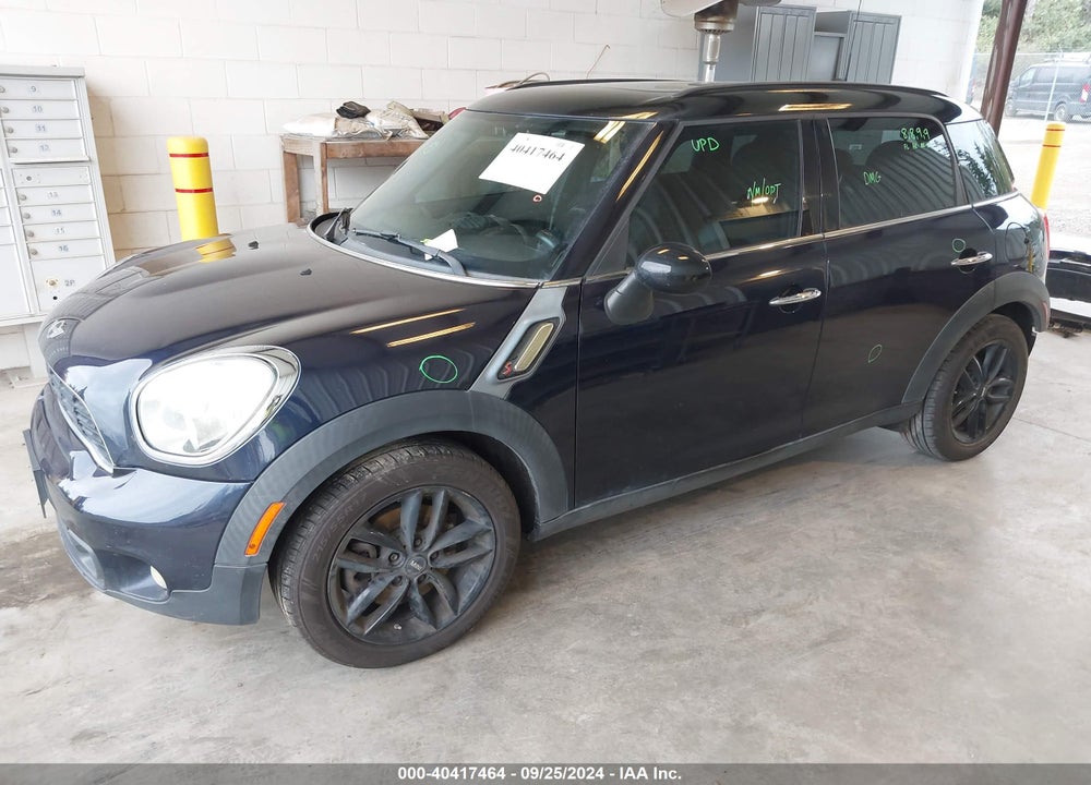 2012 MINI COOPER COUNTRYMAN S VIN: WMWZC3C52CWL85857