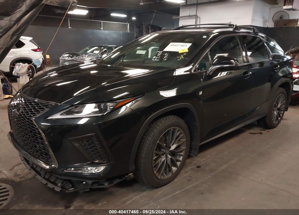 2022 LEXUS RX 350 F SPORT HANDLING VIN: 2T2YZMDA9NC368060