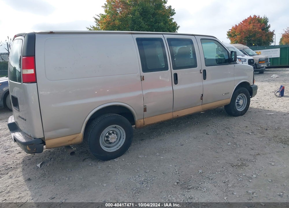 2006 CHEVROLET EXPRESS CARGO VAN WORK VAN VIN: 1GCGG25VX61195747