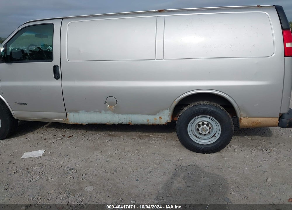 2006 CHEVROLET EXPRESS CARGO VAN WORK VAN VIN: 1GCGG25VX61195747