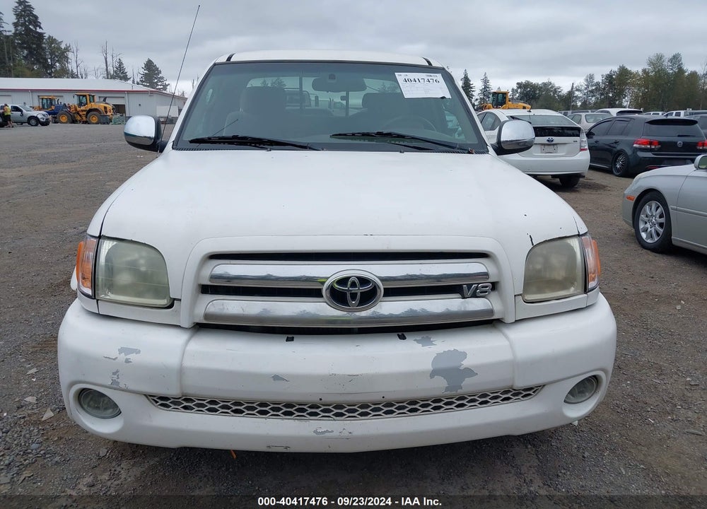 2004 TOYOTA TUNDRA SR5 V8 VIN: 5TBBT44134S448304