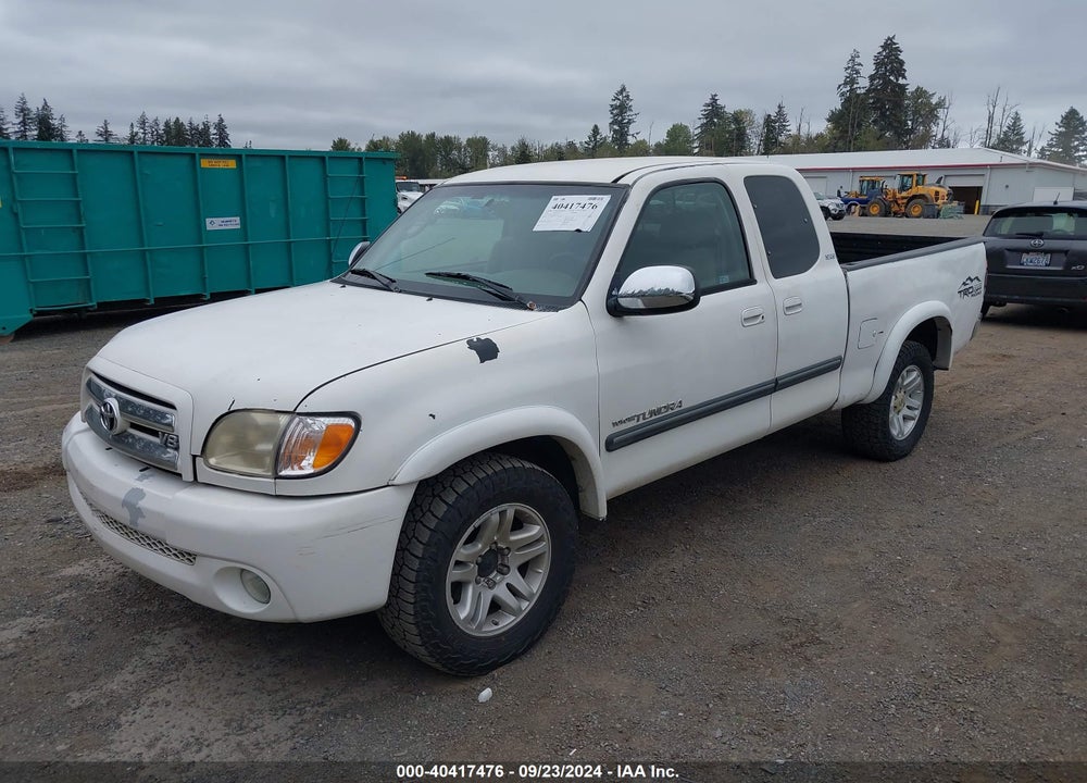 2004 TOYOTA TUNDRA SR5 V8 VIN: 5TBBT44134S448304