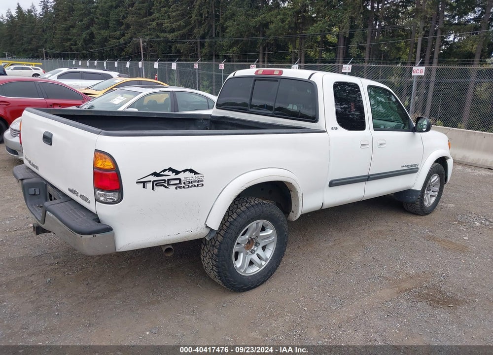 2004 TOYOTA TUNDRA SR5 V8 VIN: 5TBBT44134S448304