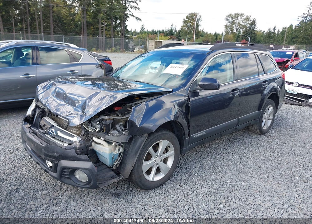 2013 SUBARU OUTBACK 2.5I PREMIUM VIN: 4S4BRBCC6D3281768