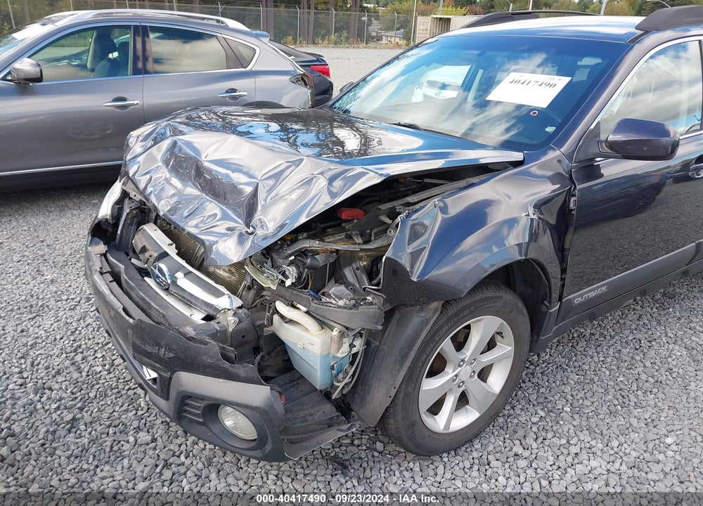 2013 SUBARU OUTBACK 2.5I PREMIUM VIN: 4S4BRBCC6D3281768