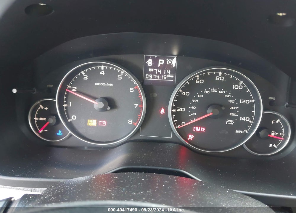 2013 SUBARU OUTBACK 2.5I PREMIUM VIN: 4S4BRBCC6D3281768