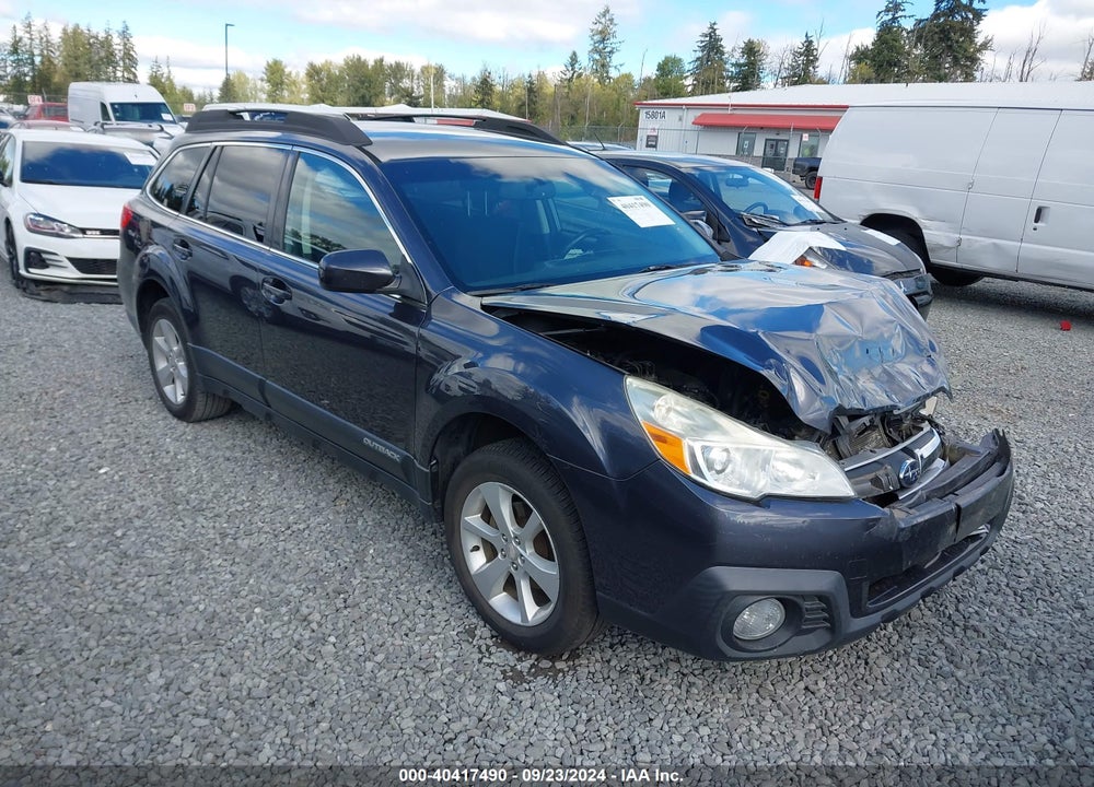 2013 SUBARU OUTBACK 2.5I PREMIUM VIN: 4S4BRBCC6D3281768
